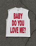 Canotta - Baby Do You Love Me white