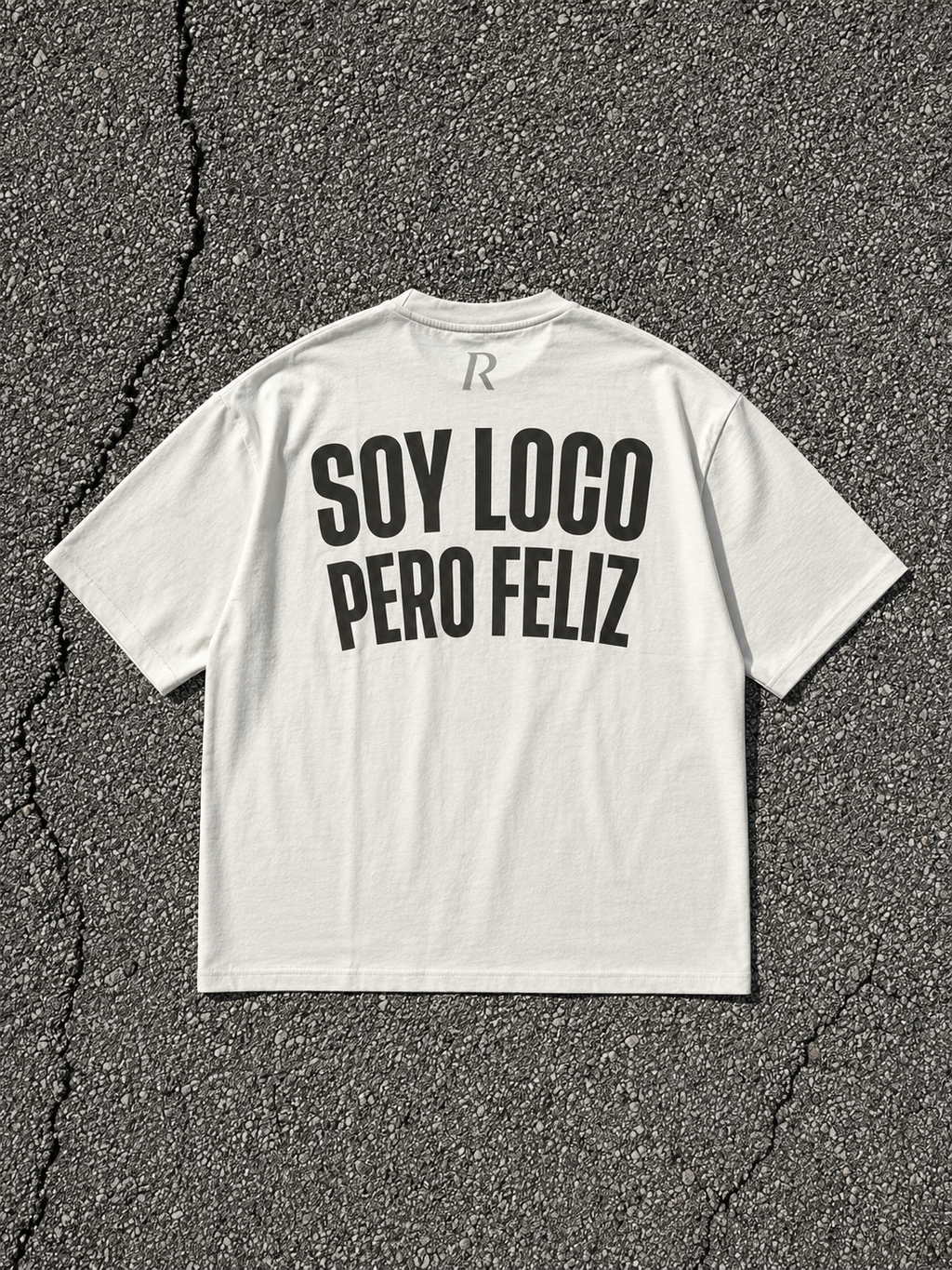T-shirt - Soy Loco White