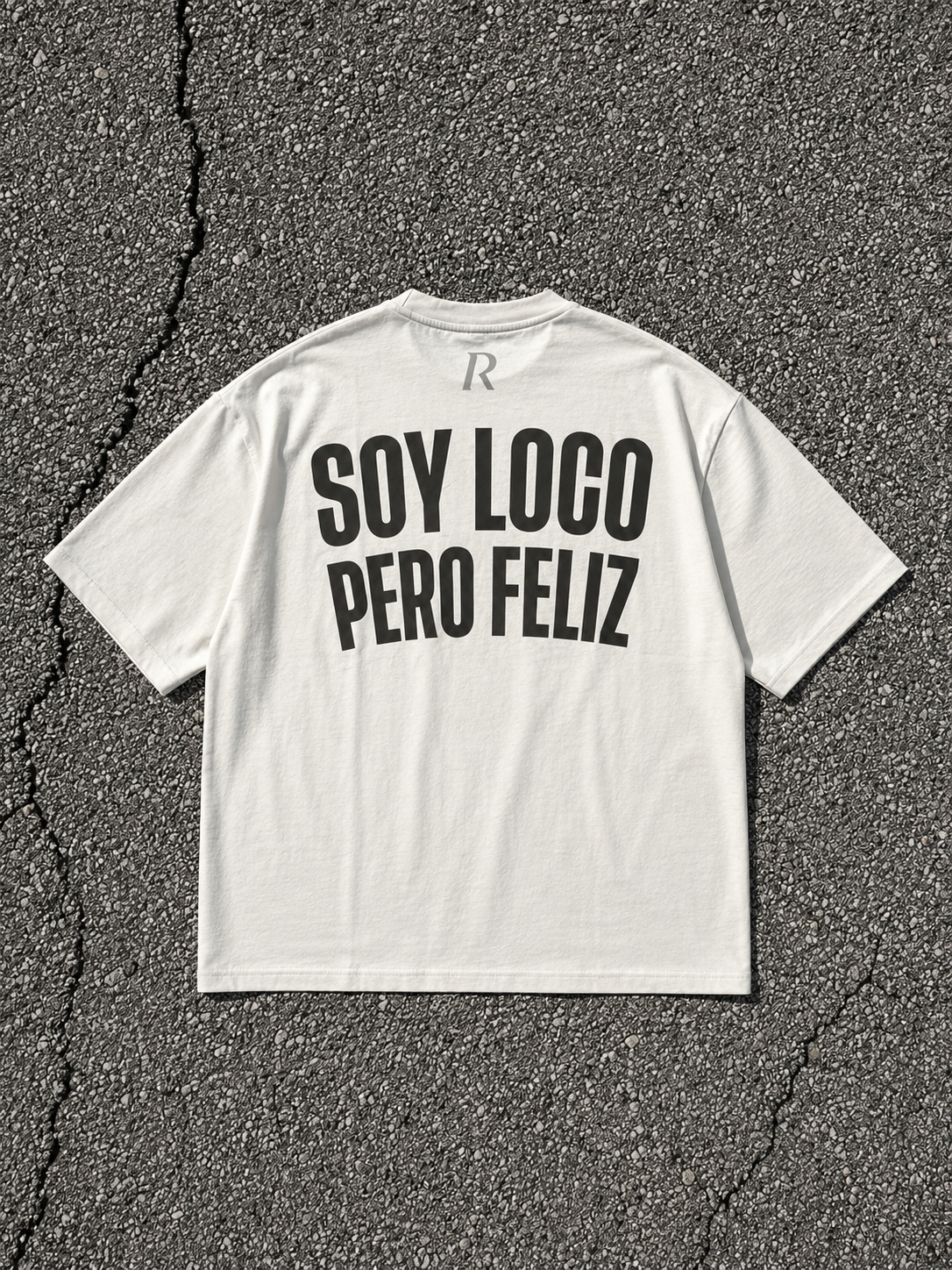 T-shirt - Soy Loco White