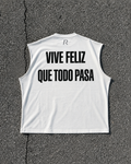 Canotta - Vive Feliz White