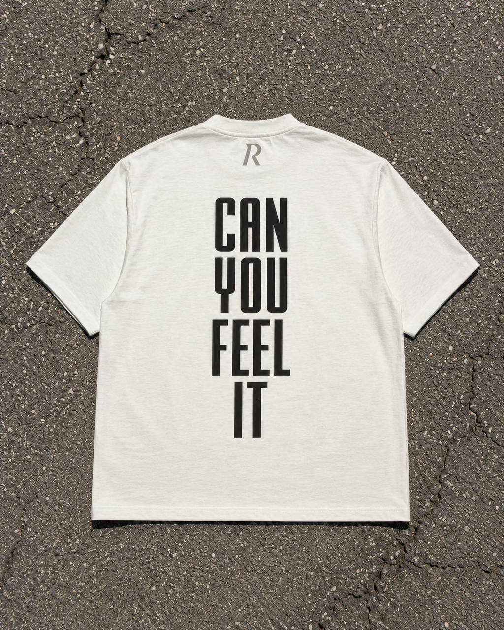 T-shirt - Can you feel it White