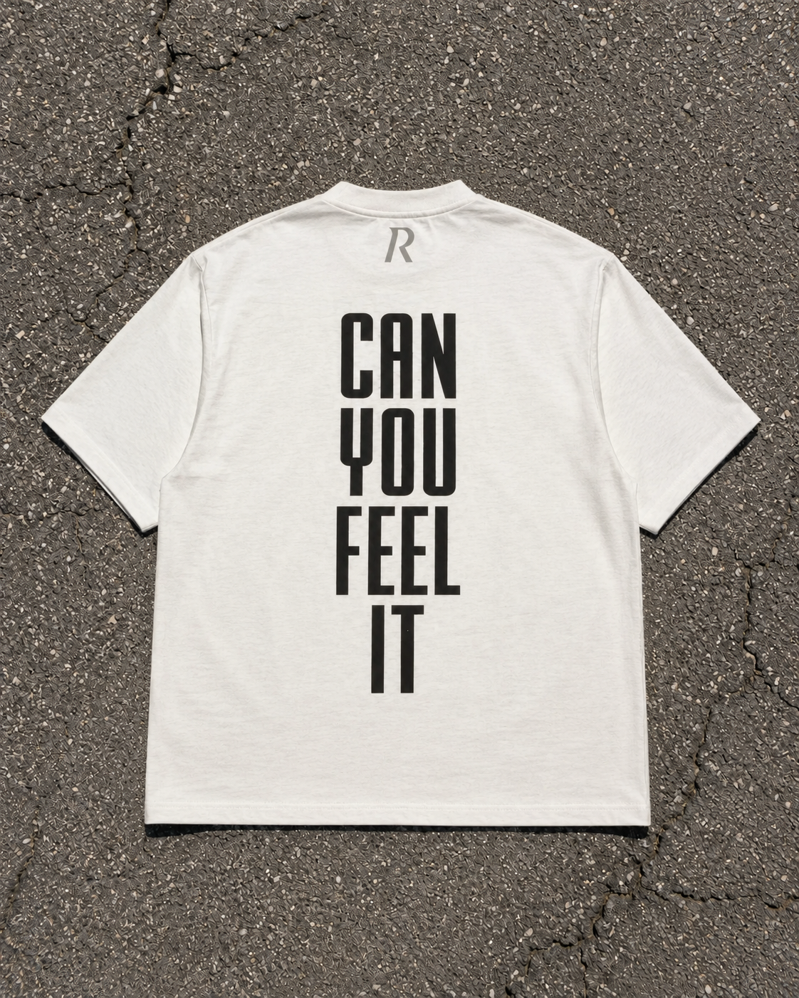 T-shirt - Can you feel it White