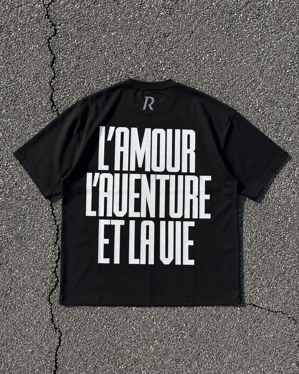 T-shirt - L'amour Black
