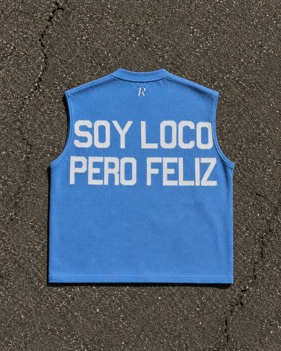 Smanicato in maglia - Soy Loco Light Blue
