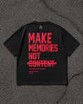 T-shirt - Make Memories Black