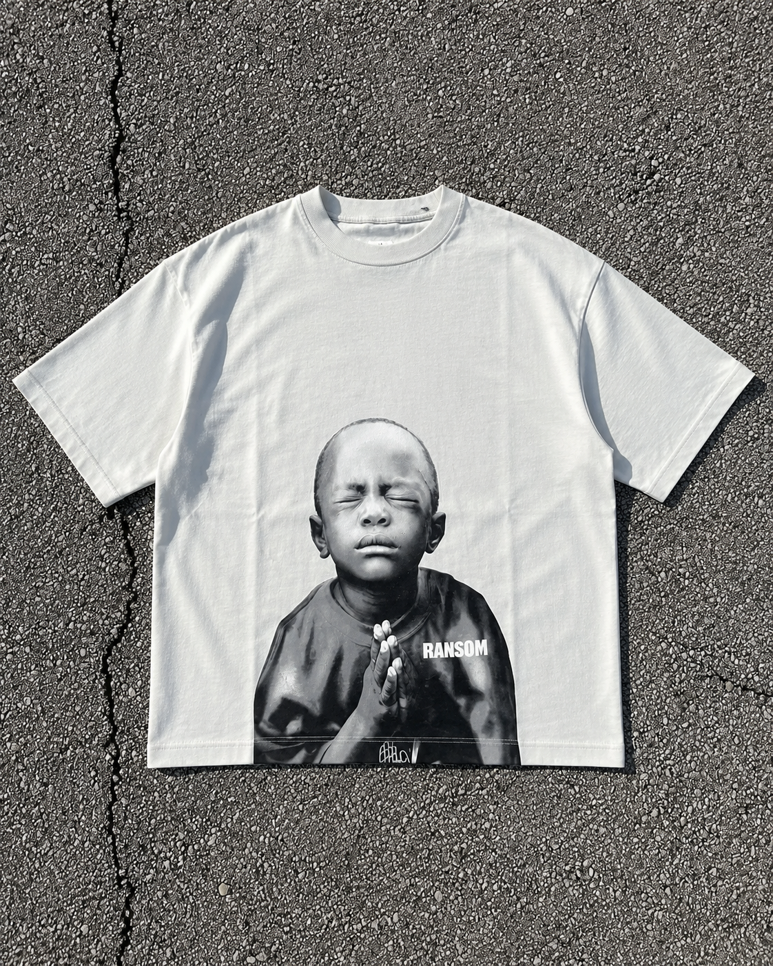 T-shirt - Prayer White