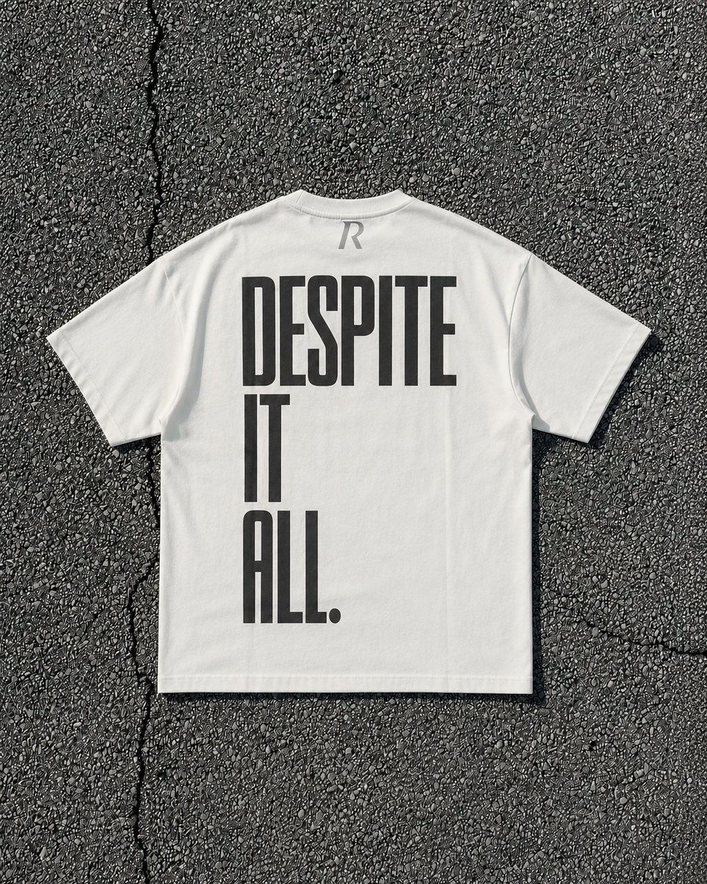 T-shirt - Despite it all White
