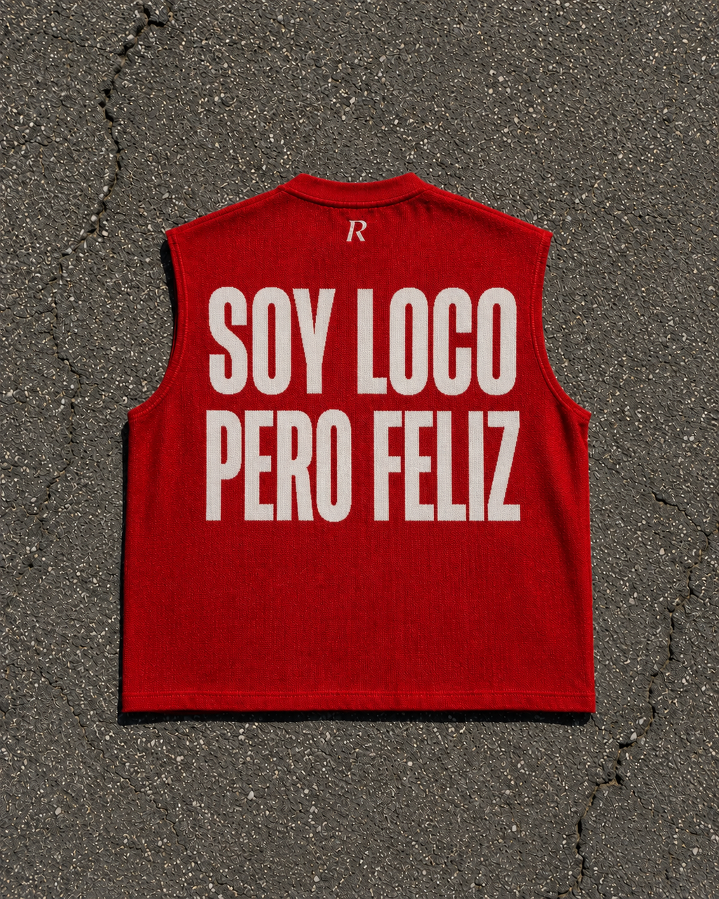 Smanicato in maglia - Soy Loco Red