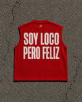 Smanicato in maglia - Soy Loco Red