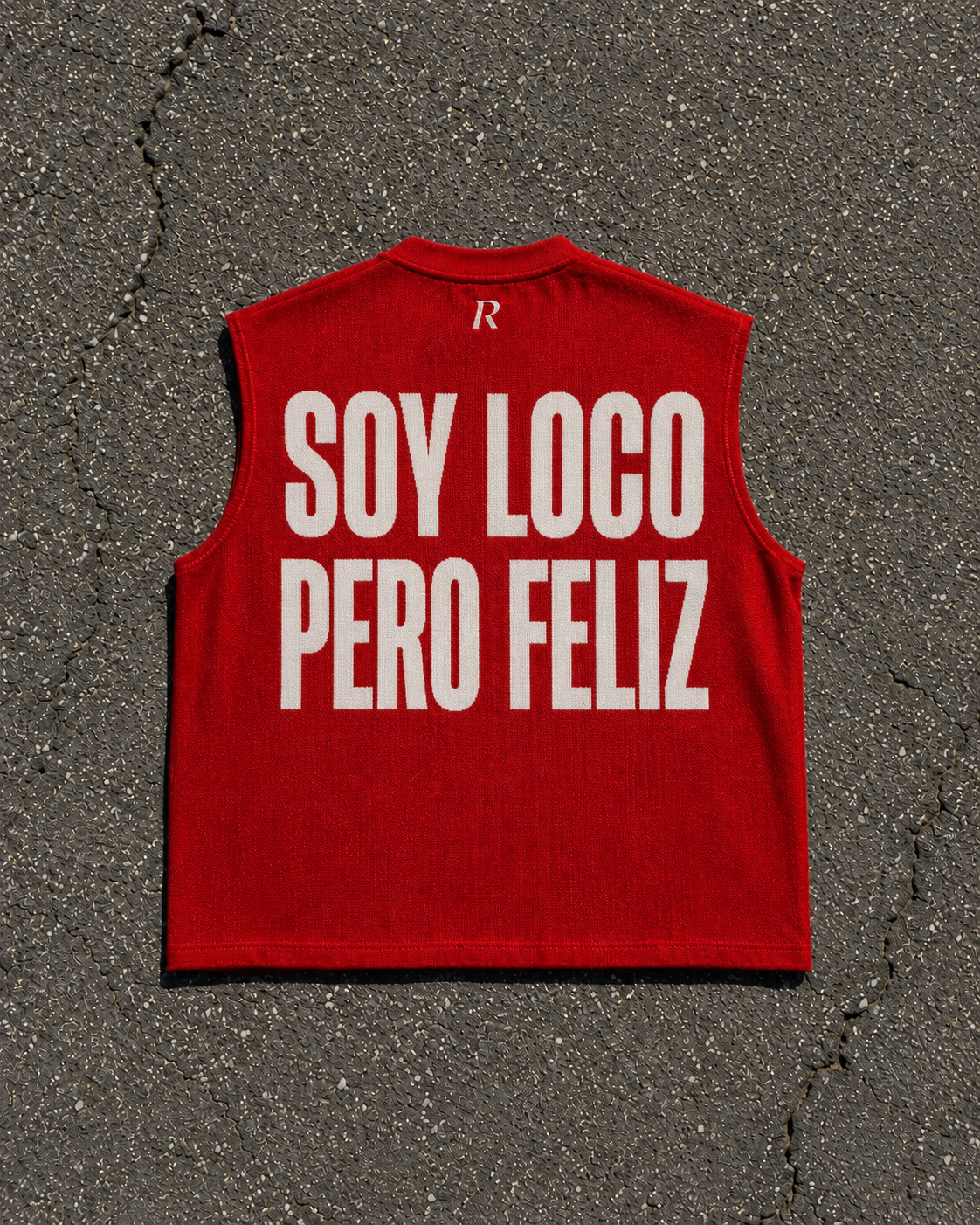 Smanicato in maglia - Soy Loco Red