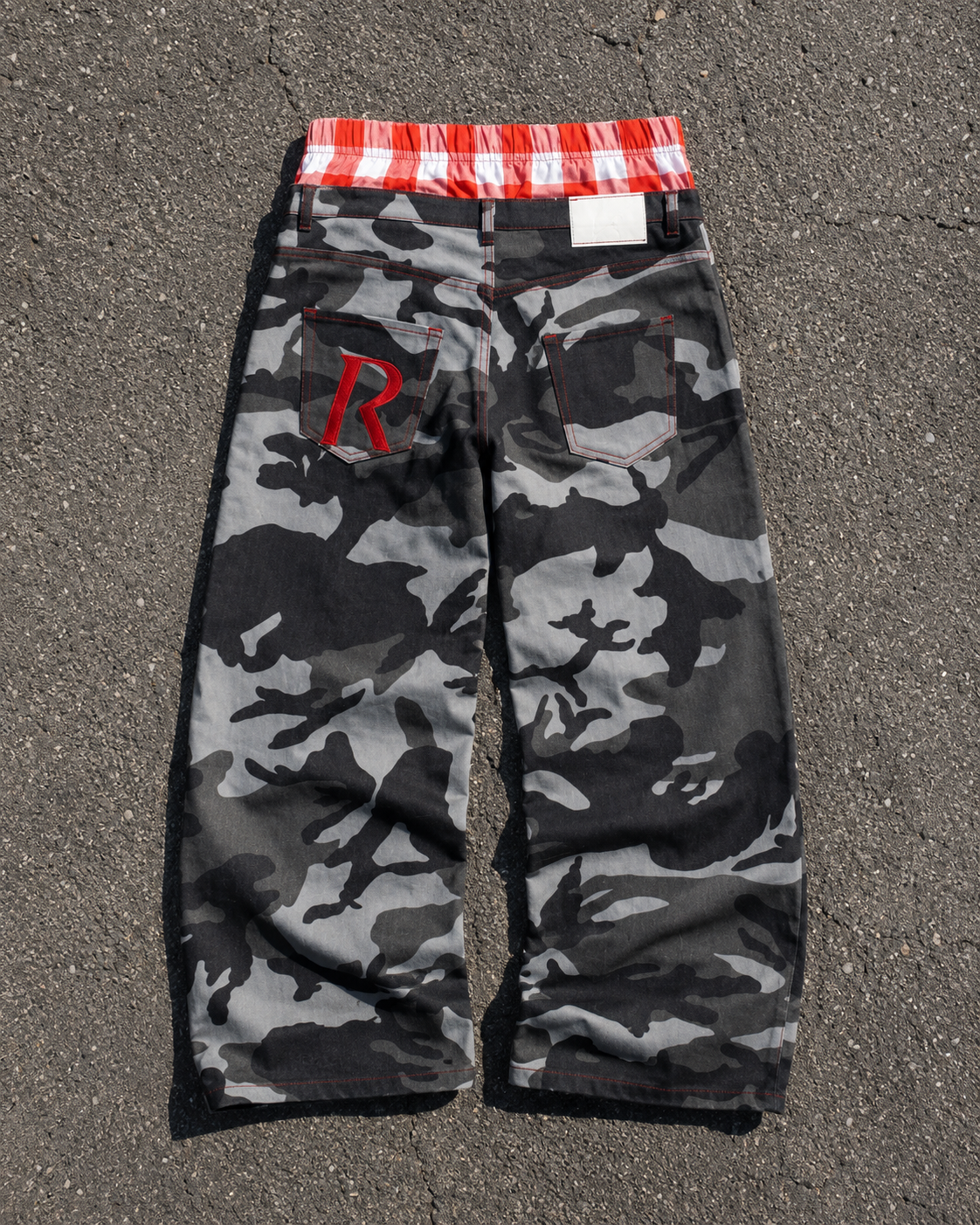 Jeans - Camo Grey