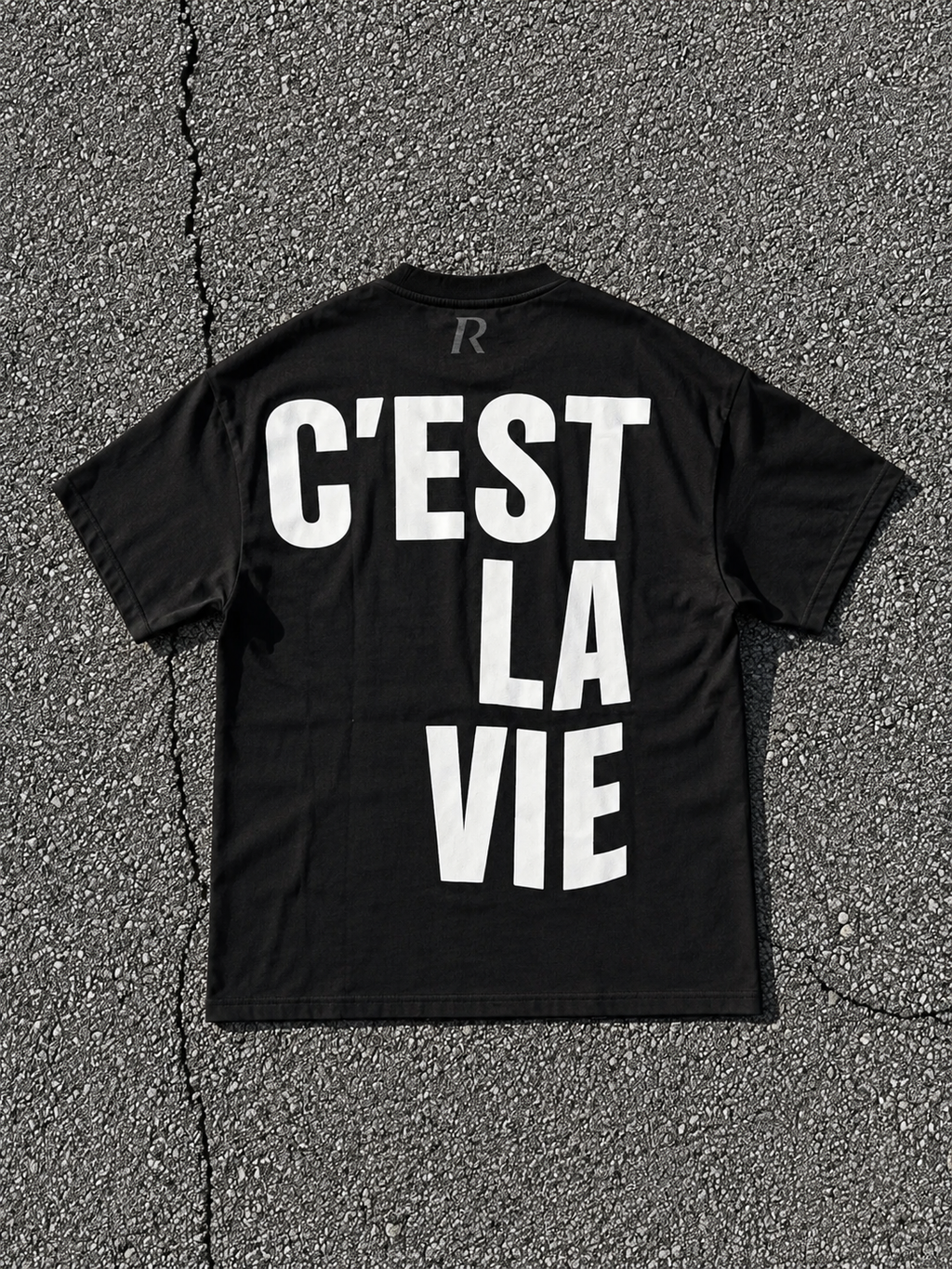 T-shirt - C'est la vie Black