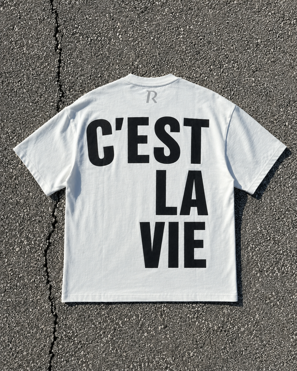 T-shirt - C'est la vie White