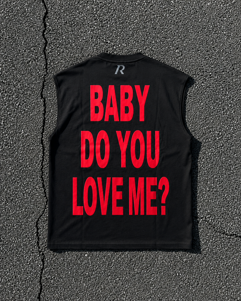 Canotta - Baby Do You Love Me Black