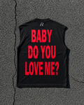 Canotta - Baby Do You Love Me Black