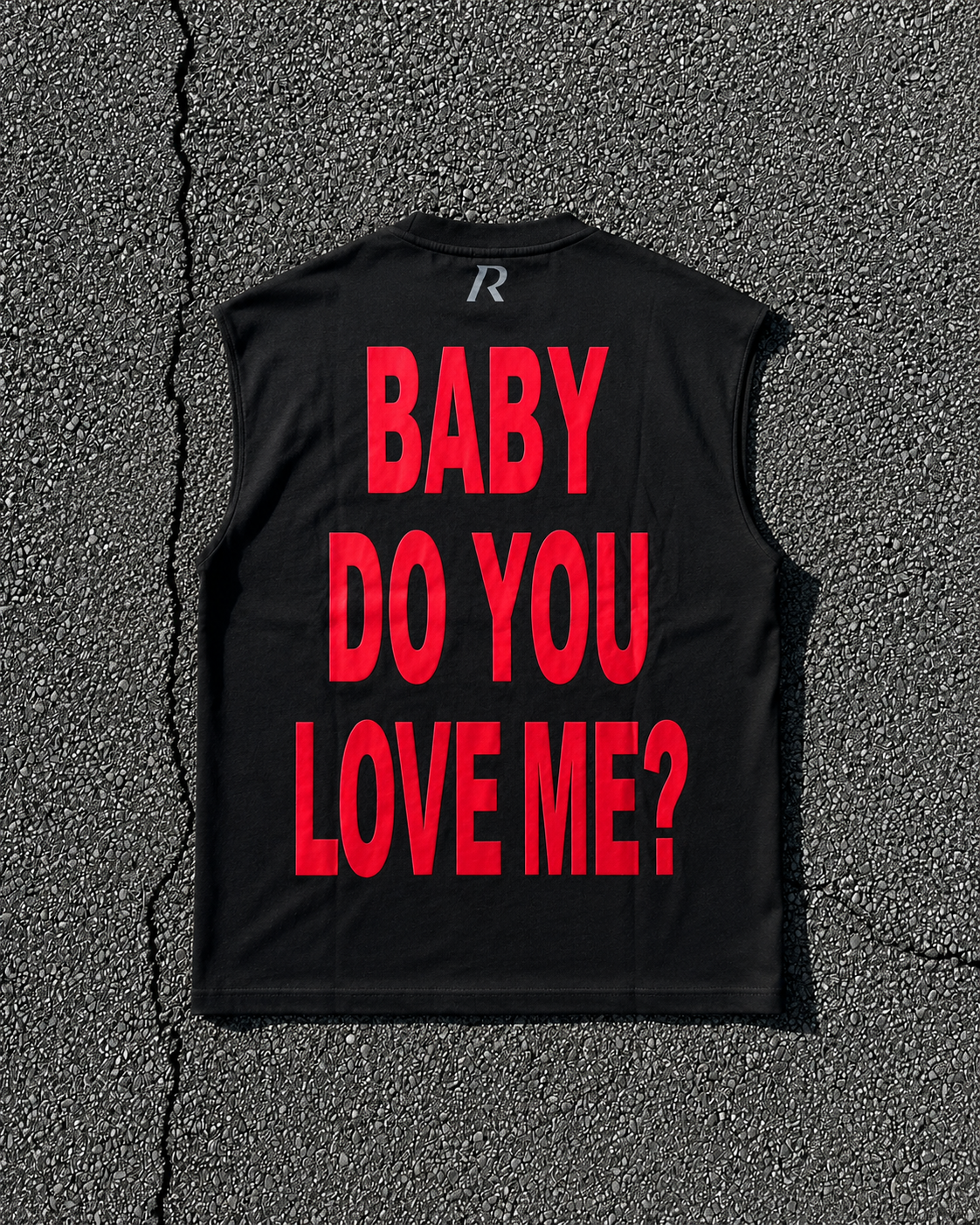 Canotta - Baby Do You Love Me Black