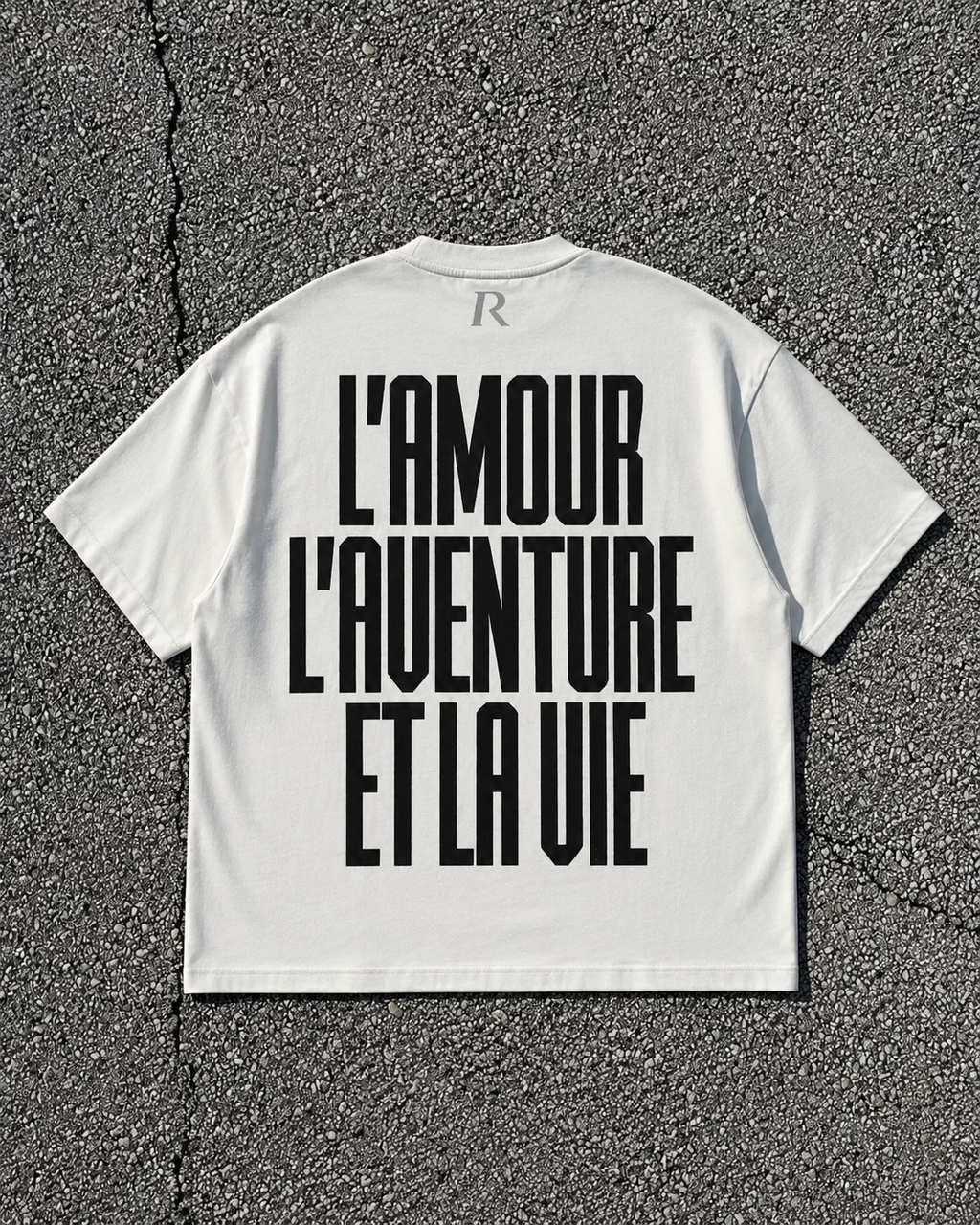 T-shirt - L'amour White