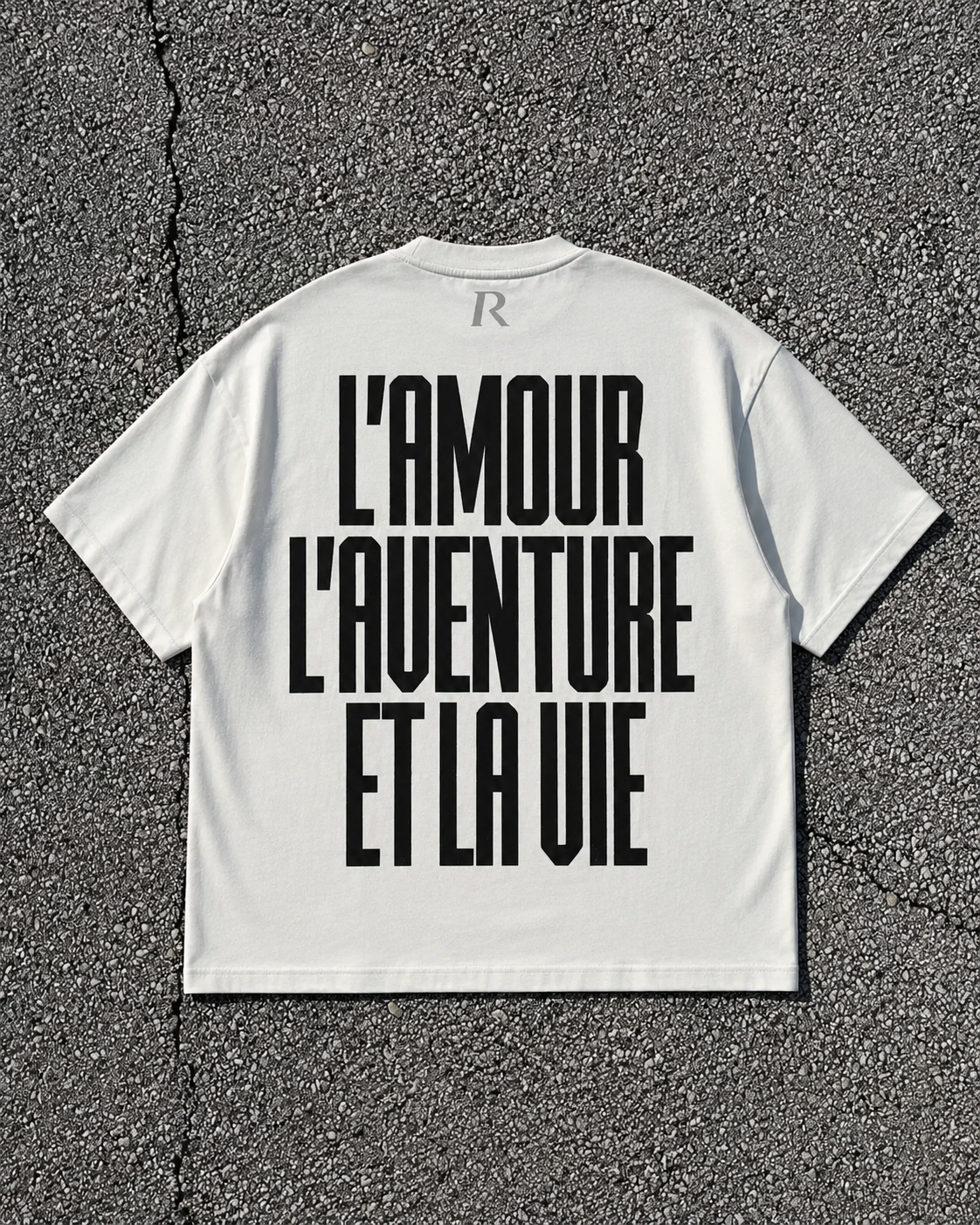 T-shirt - L'amour White