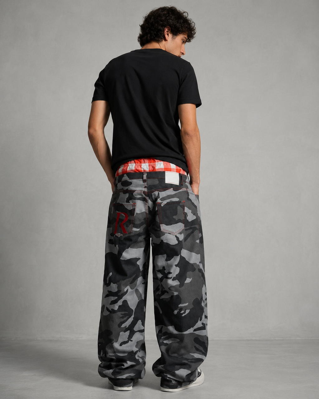 Jeans - Camo Grey