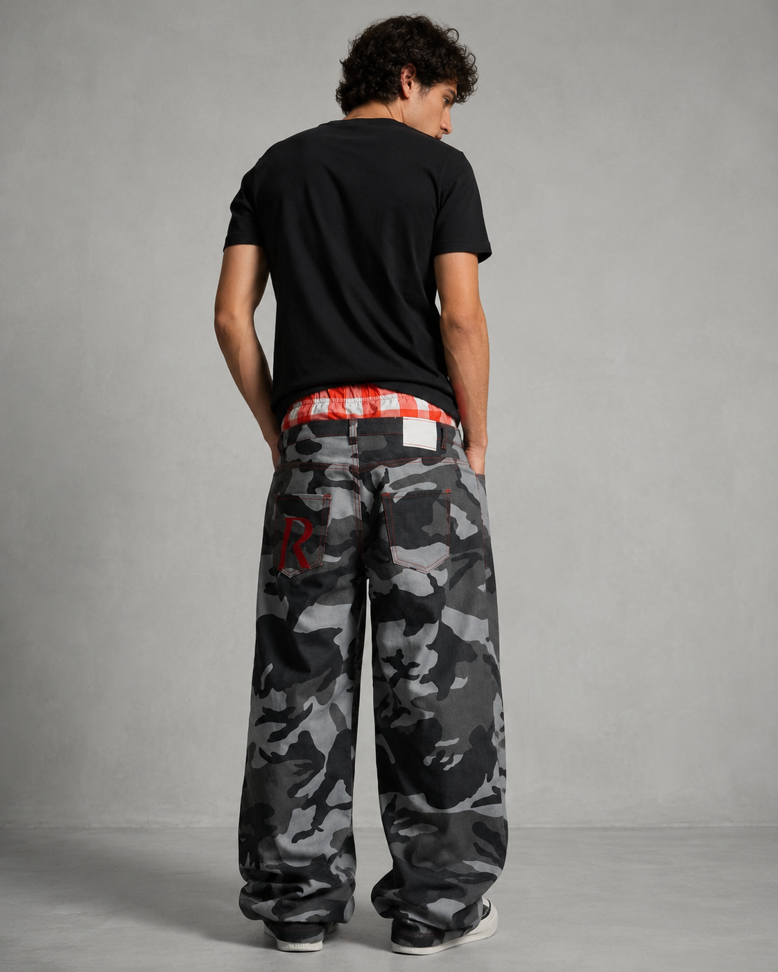 Jeans - Camo Grey