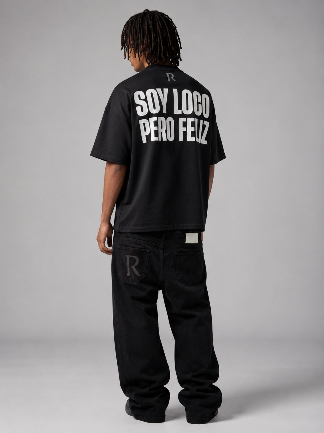 T-shirt - Soy Loco Black
