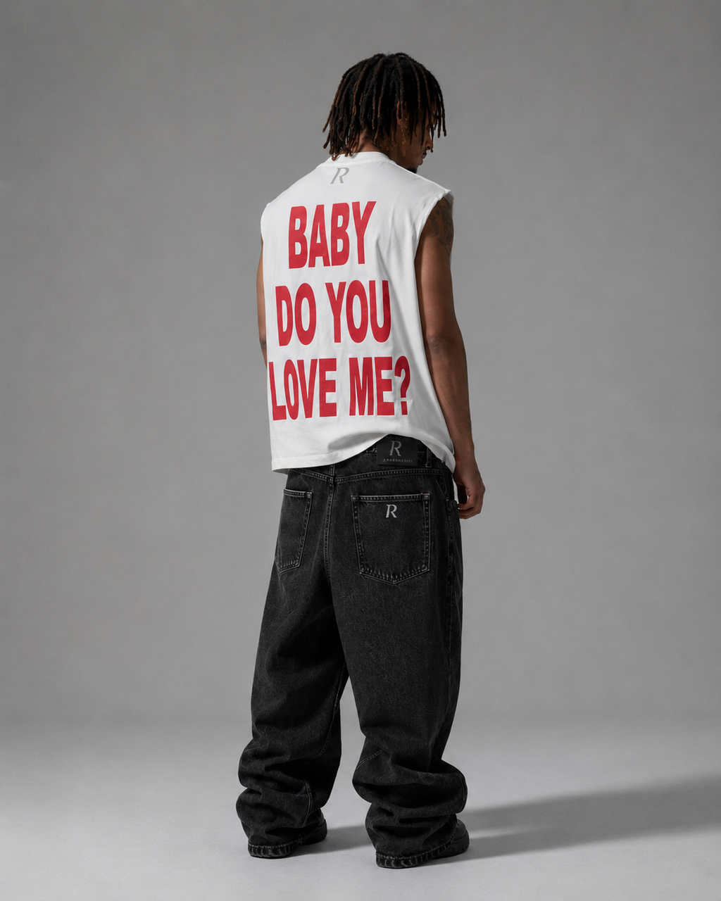 Canotta - Baby Do You Love Me white
