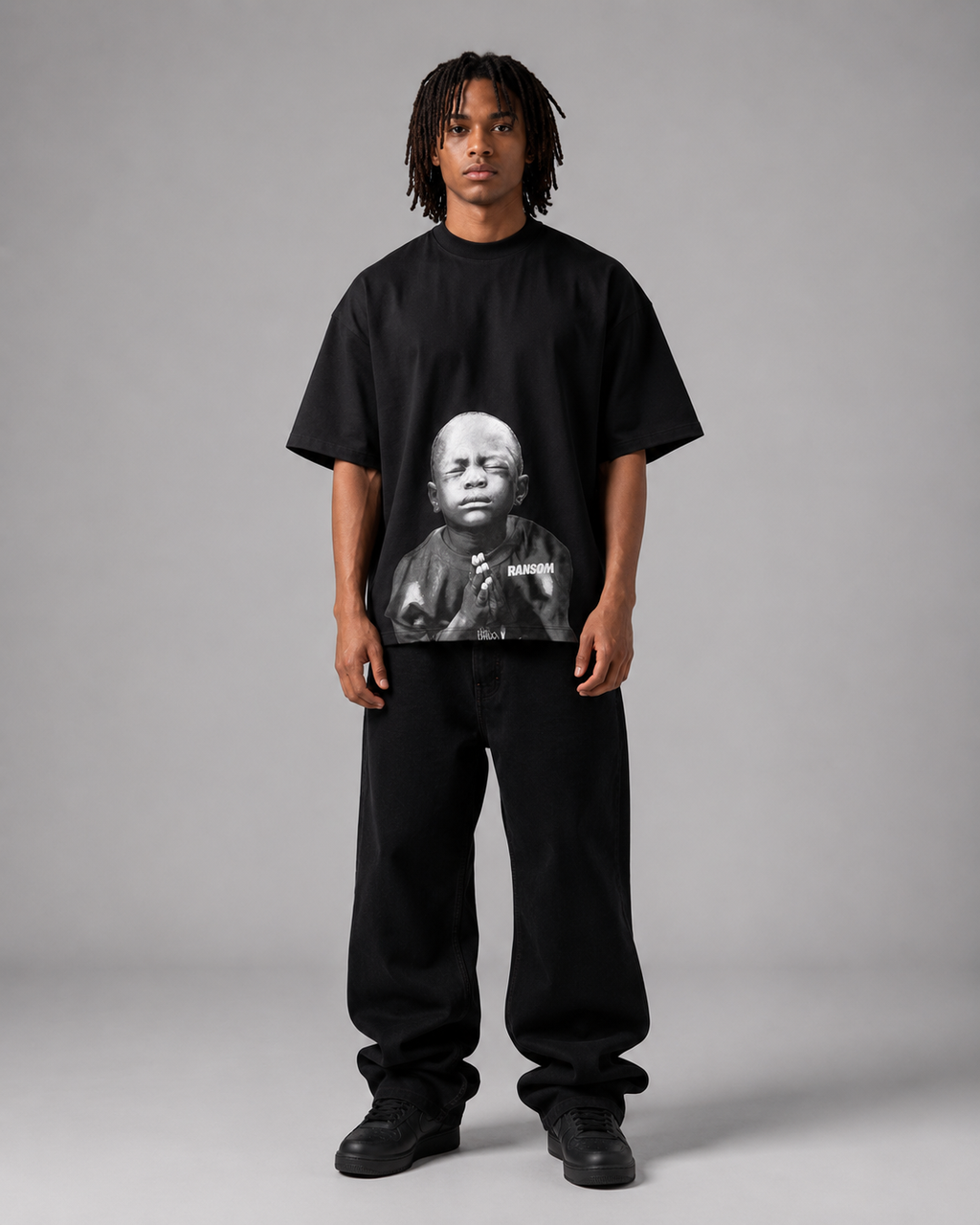 T-shirt - Prayer Black
