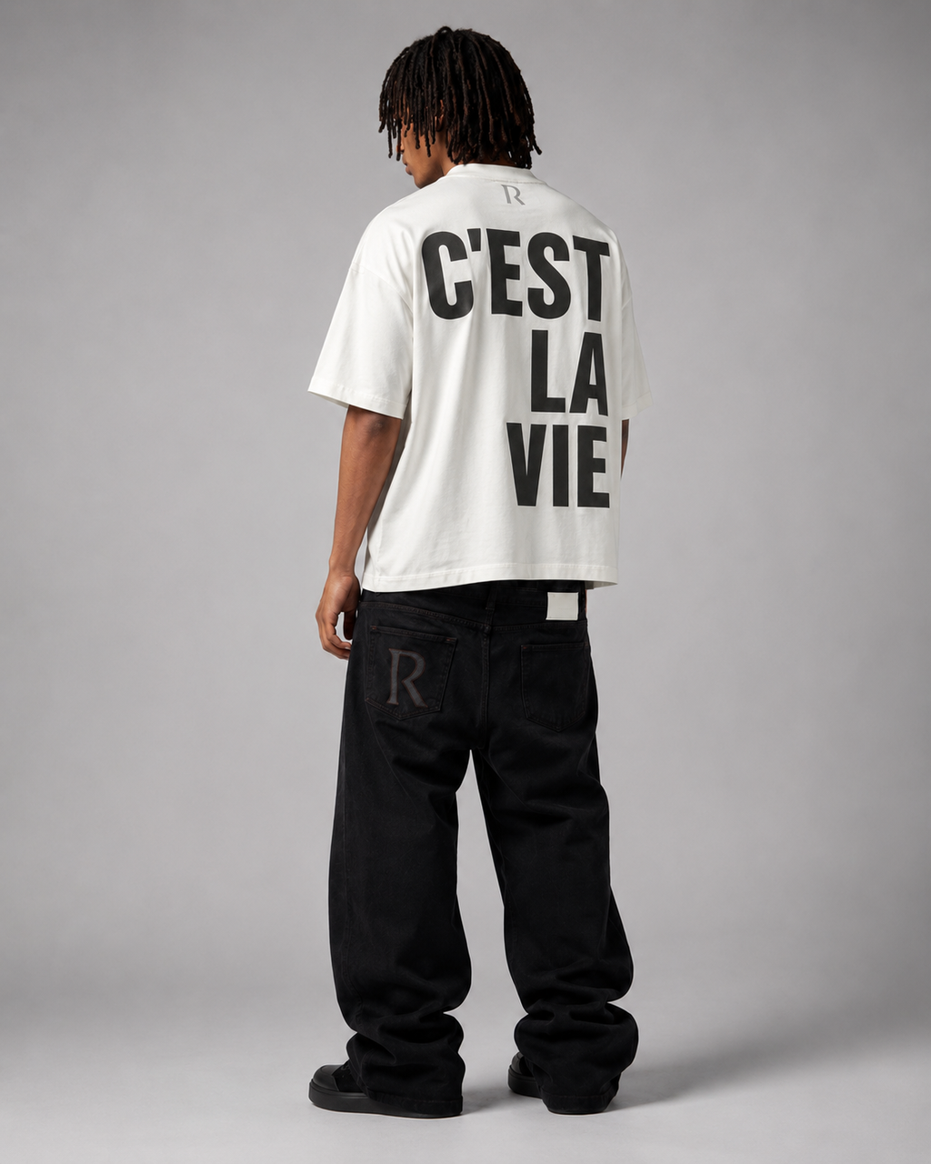 T-shirt - C'est la vie White