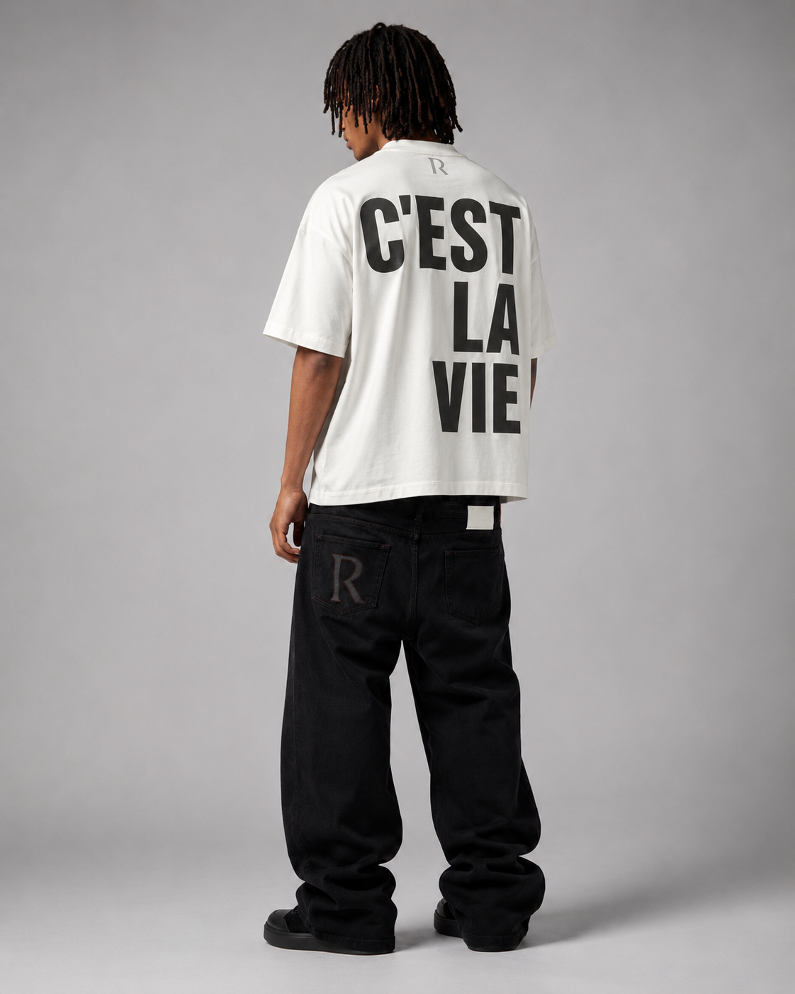 T-shirt - C'est la vie White
