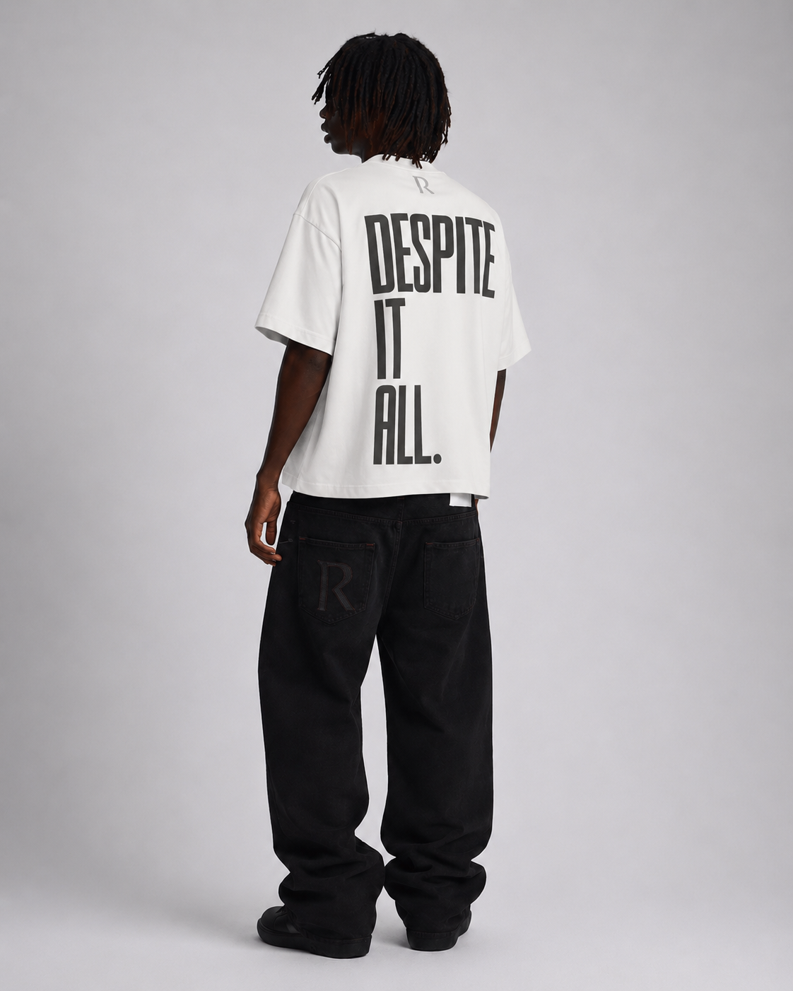 T-shirt - Despite it all White