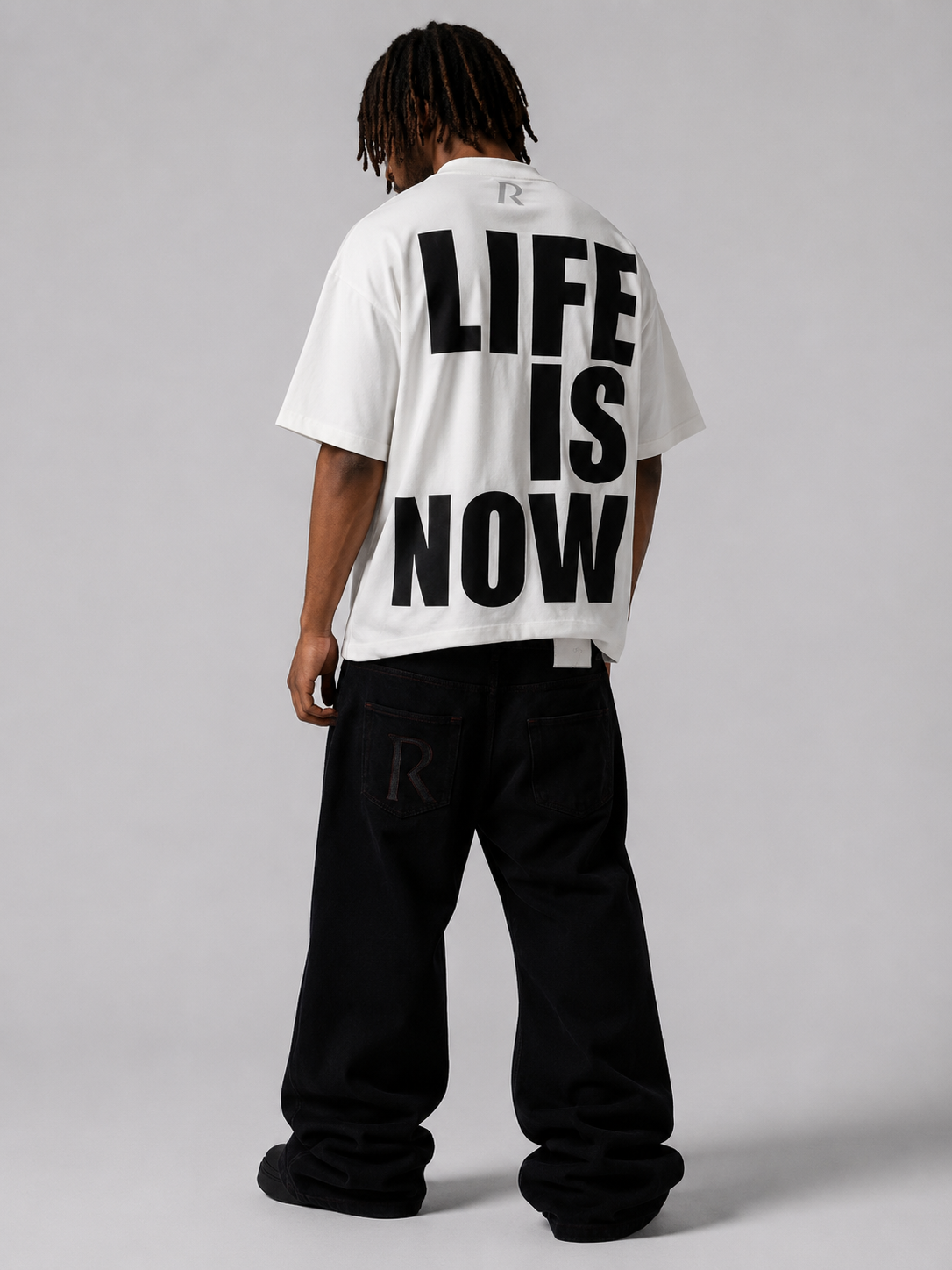 T-shirt - Life is Now White