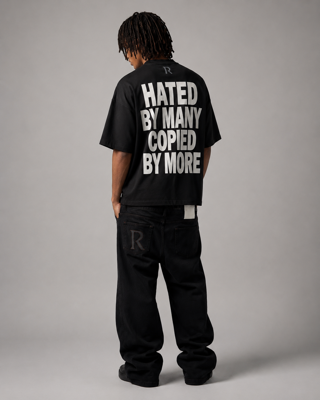 T-shirt - Hated By Many Copied by More Black