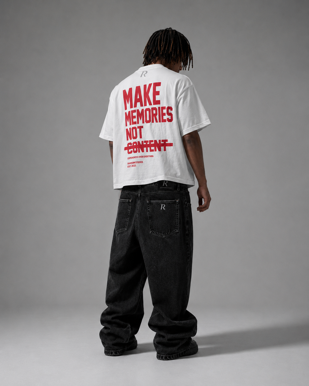 T-shirt - Make Memories White