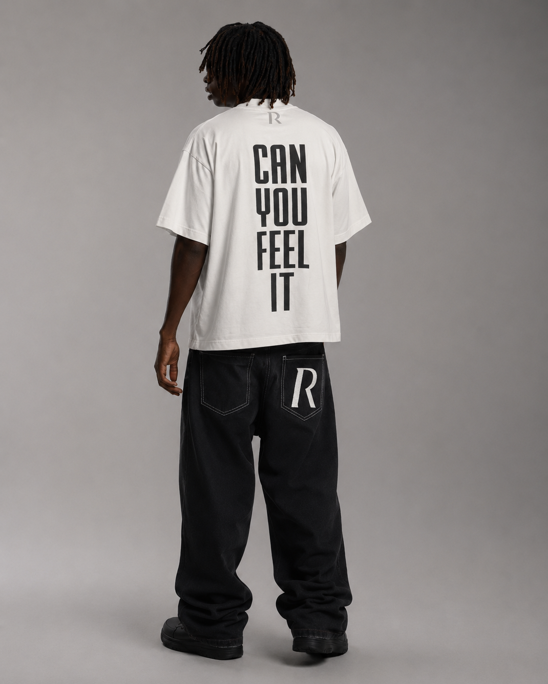 T-shirt - Can you feel it White