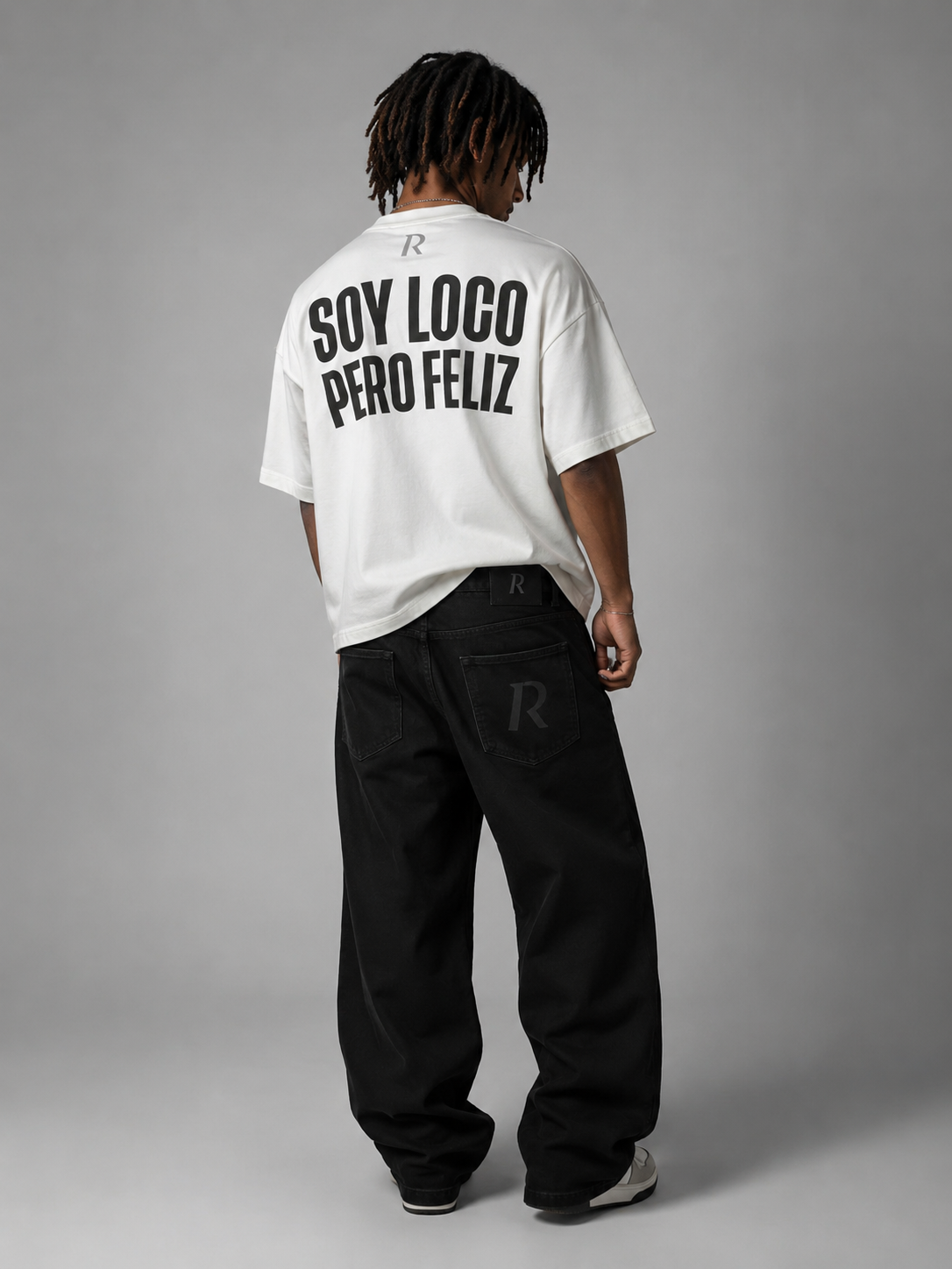 T-shirt - Soy Loco White