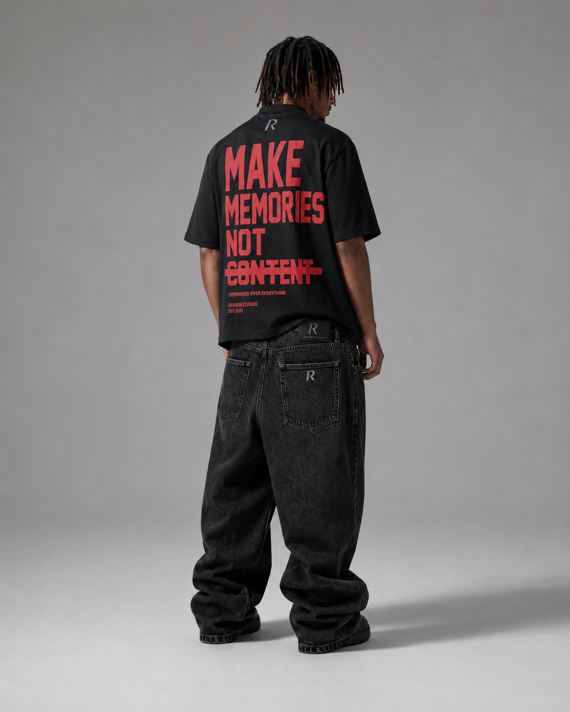 T-shirt - Make Memories Black